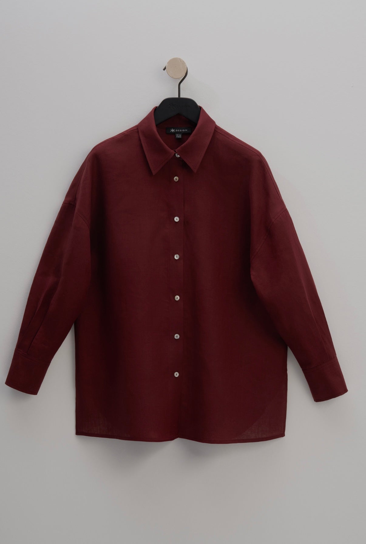Kkdesign Linen Slit Detail Shirt
