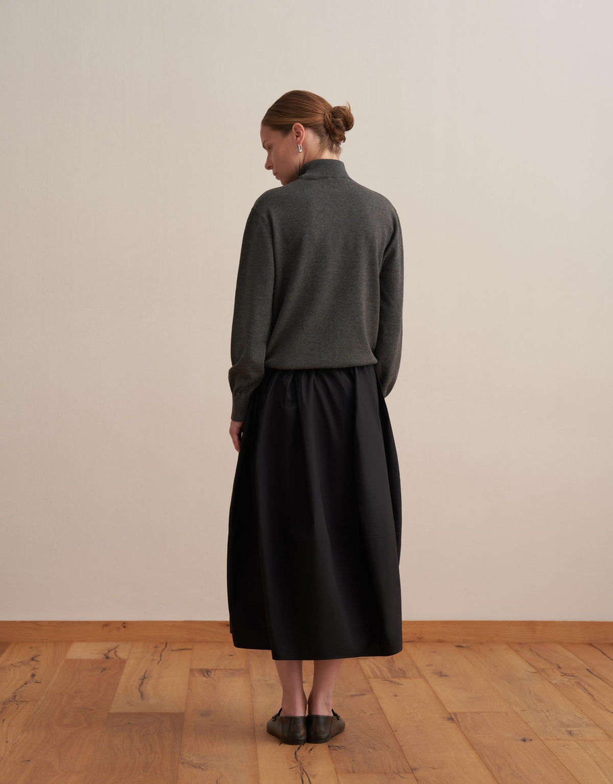 Fisherman's Neck Knit Sweater