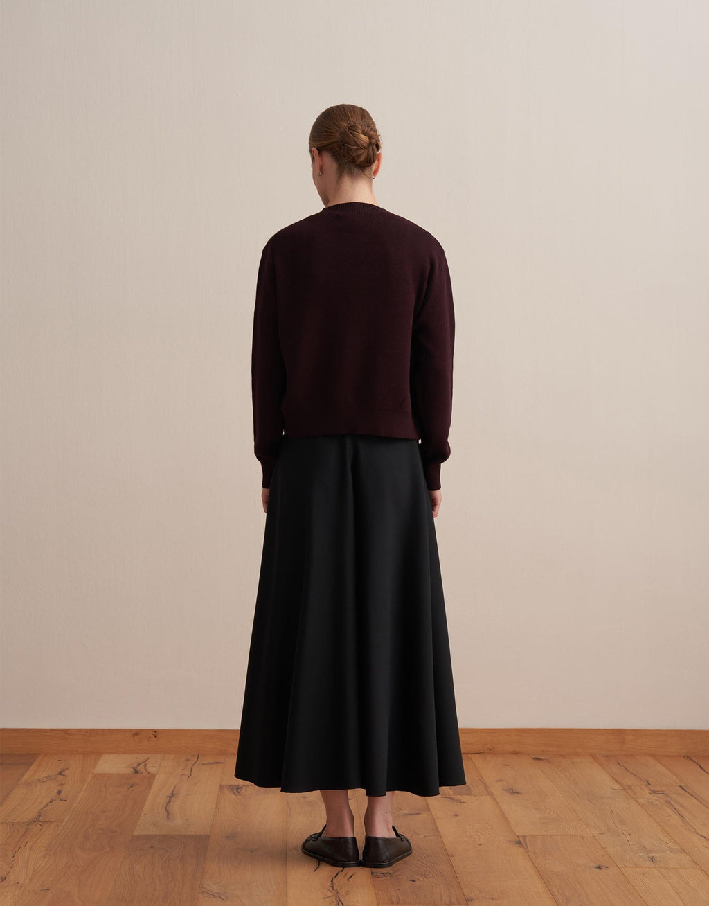 Button-Front Knit Cardigan