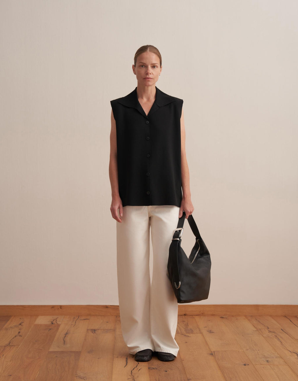 V-Neck Knit Vest