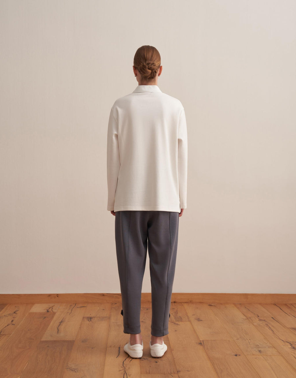 Polo Neck Sweatshirt