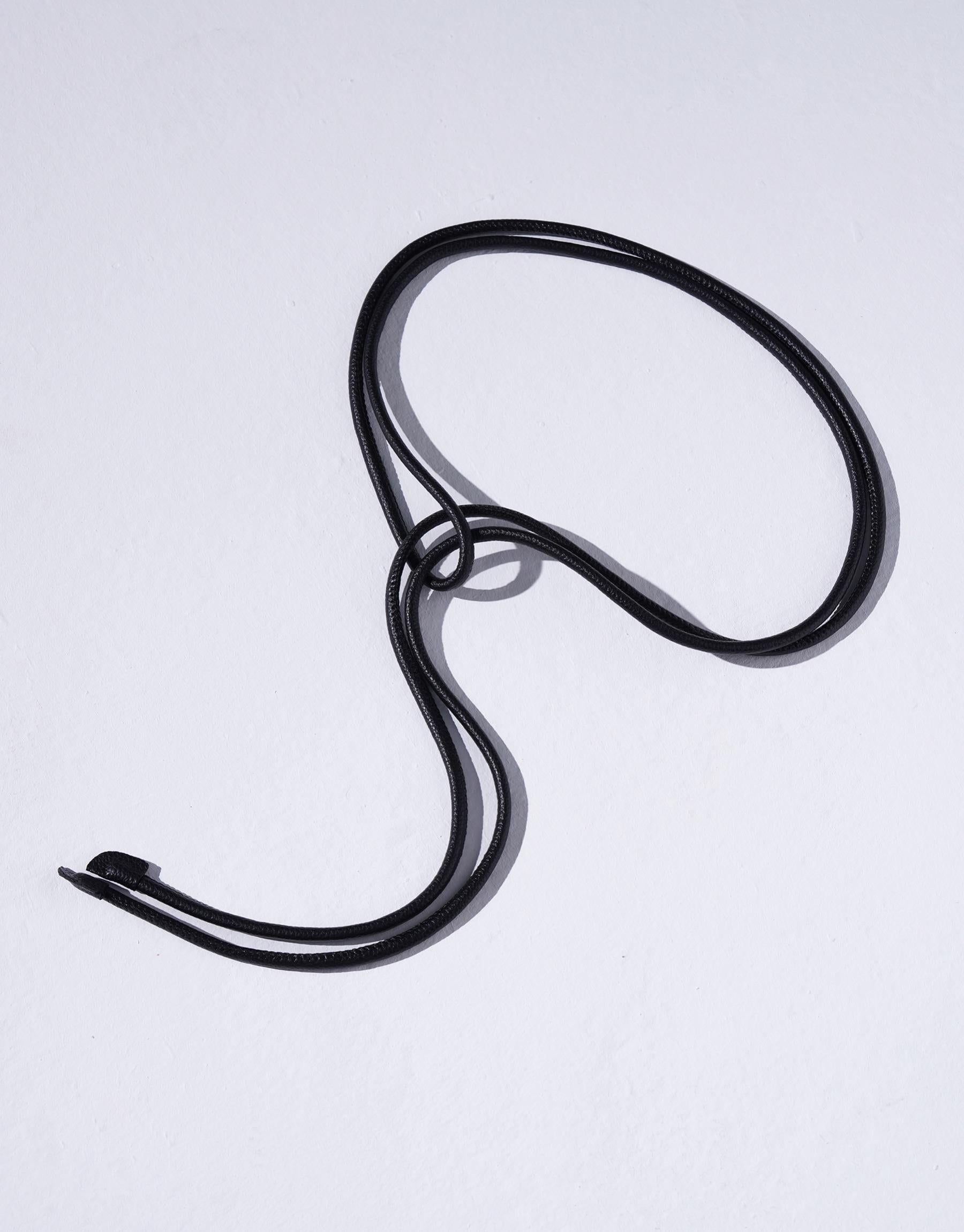 Cord Leather Belt