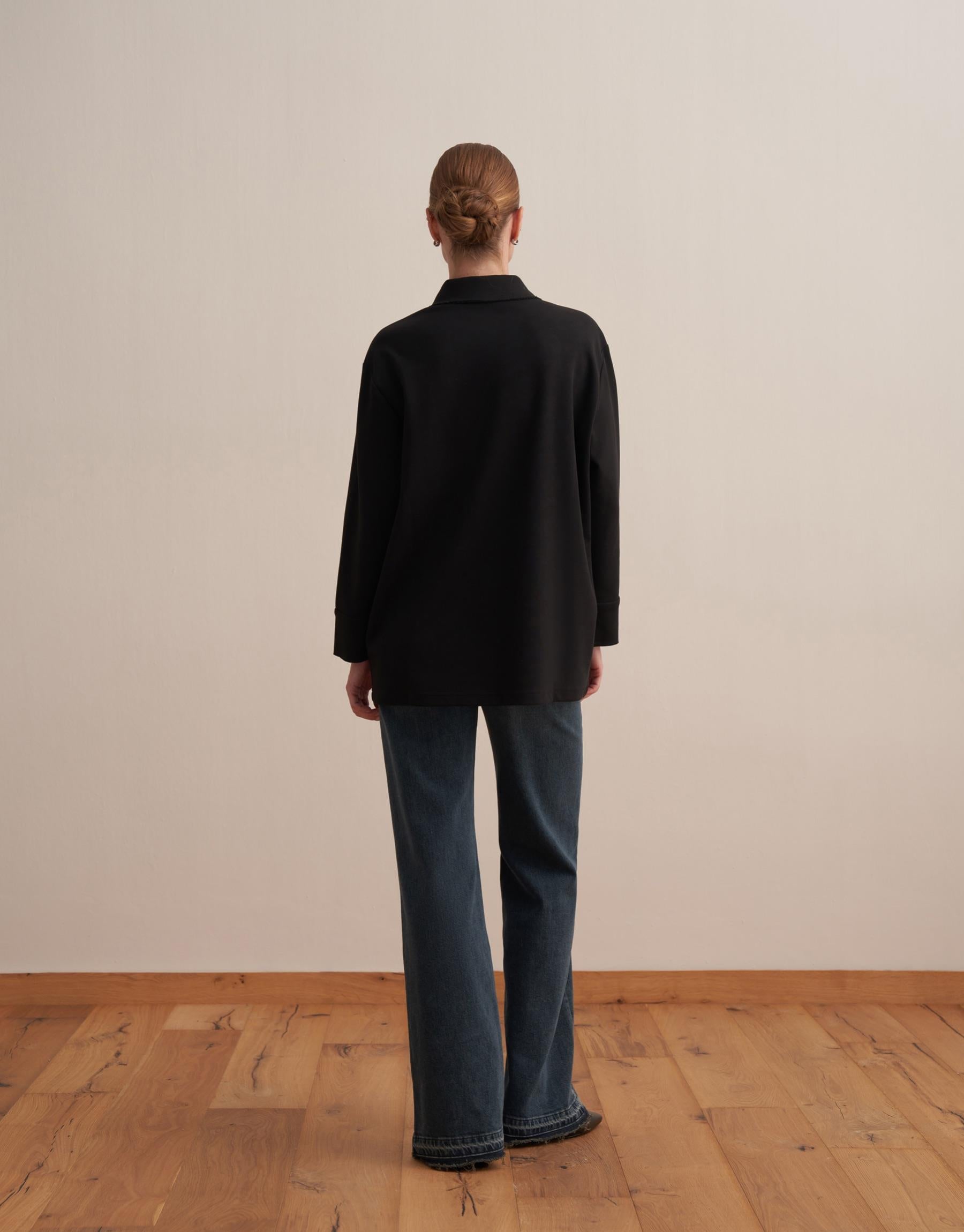Zippered Sweatshirt