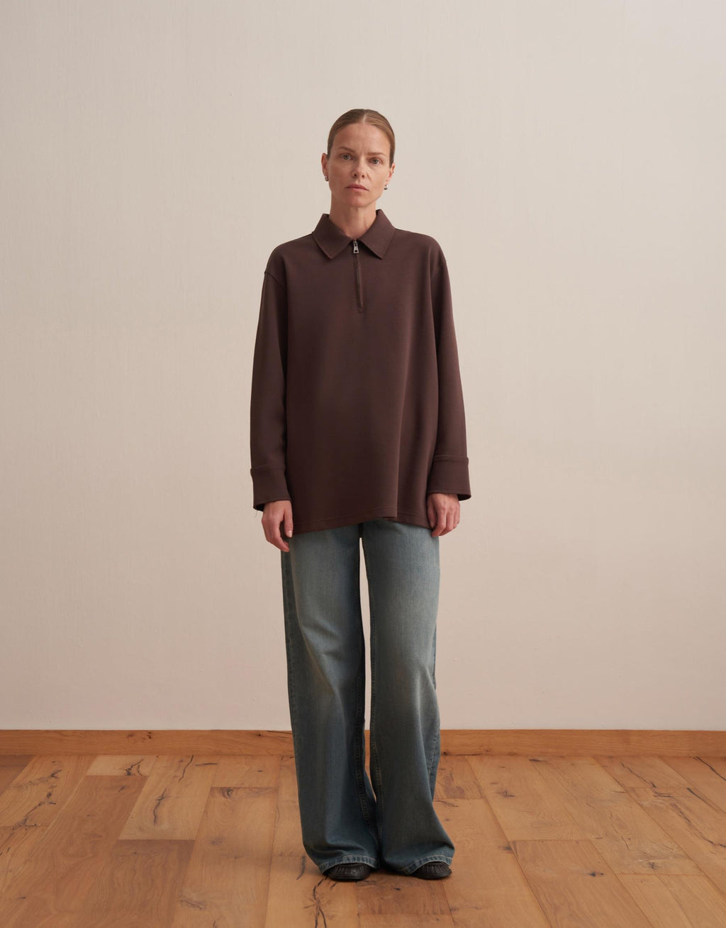 Zippered Sweatshirt