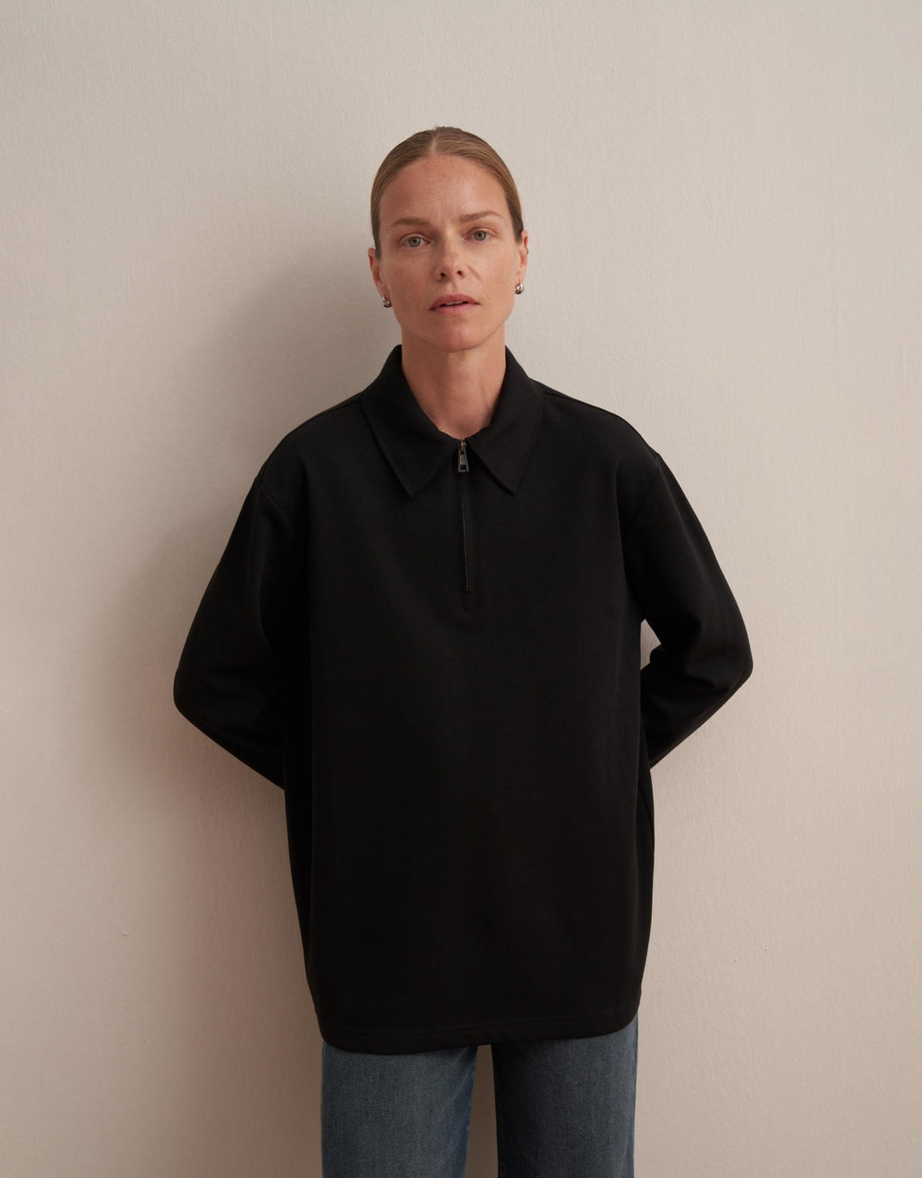 Zippered Sweatshirt