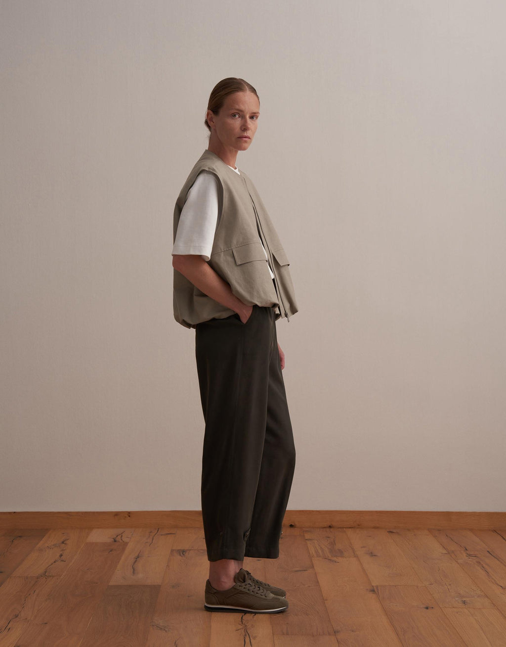 Zippered-Front Vest