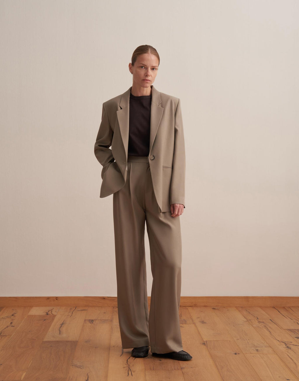 Single-Button Blazer