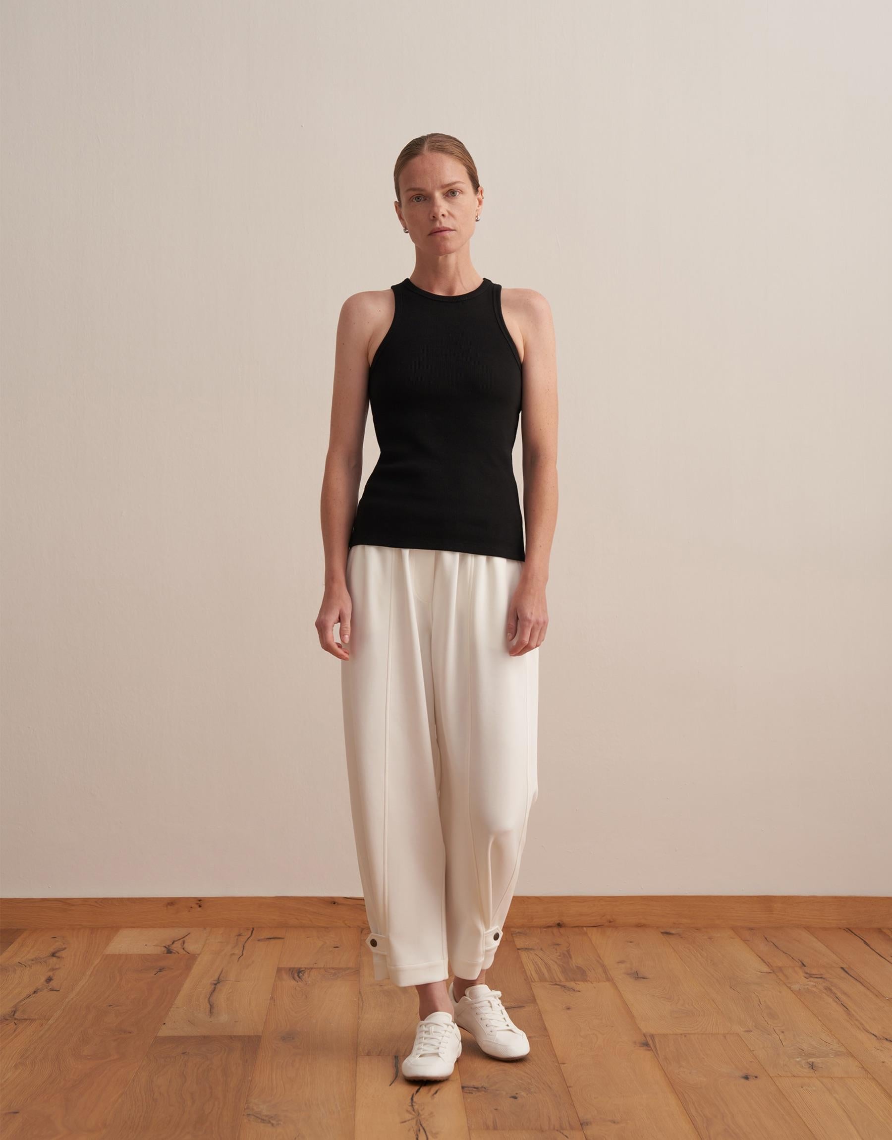 Cotton Halter Neck Shirt