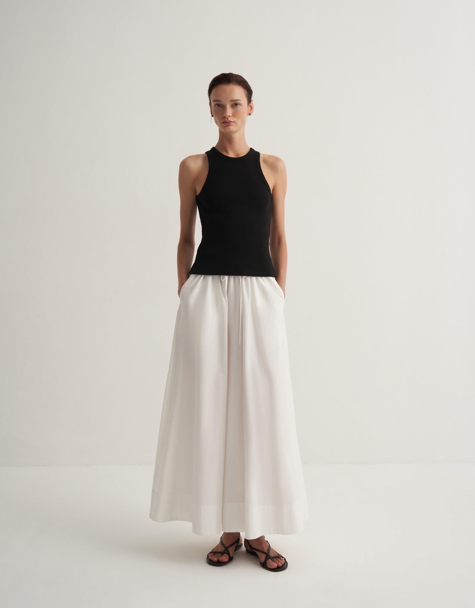 Cotton Halter Neck Shirt