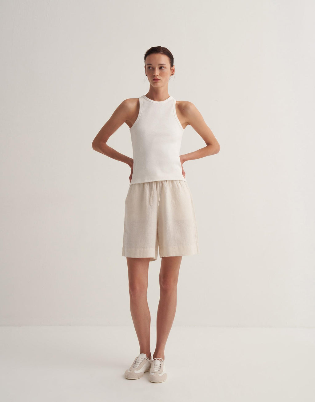 Cotton Halter Neck Shirt