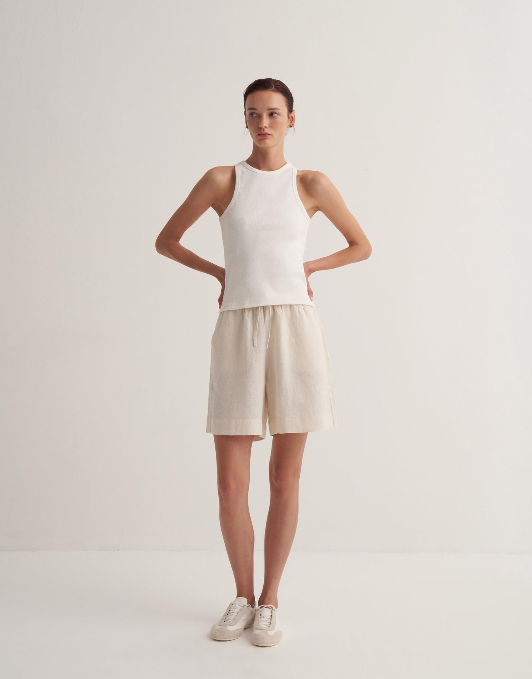 Cotton Halter Neck Shirt