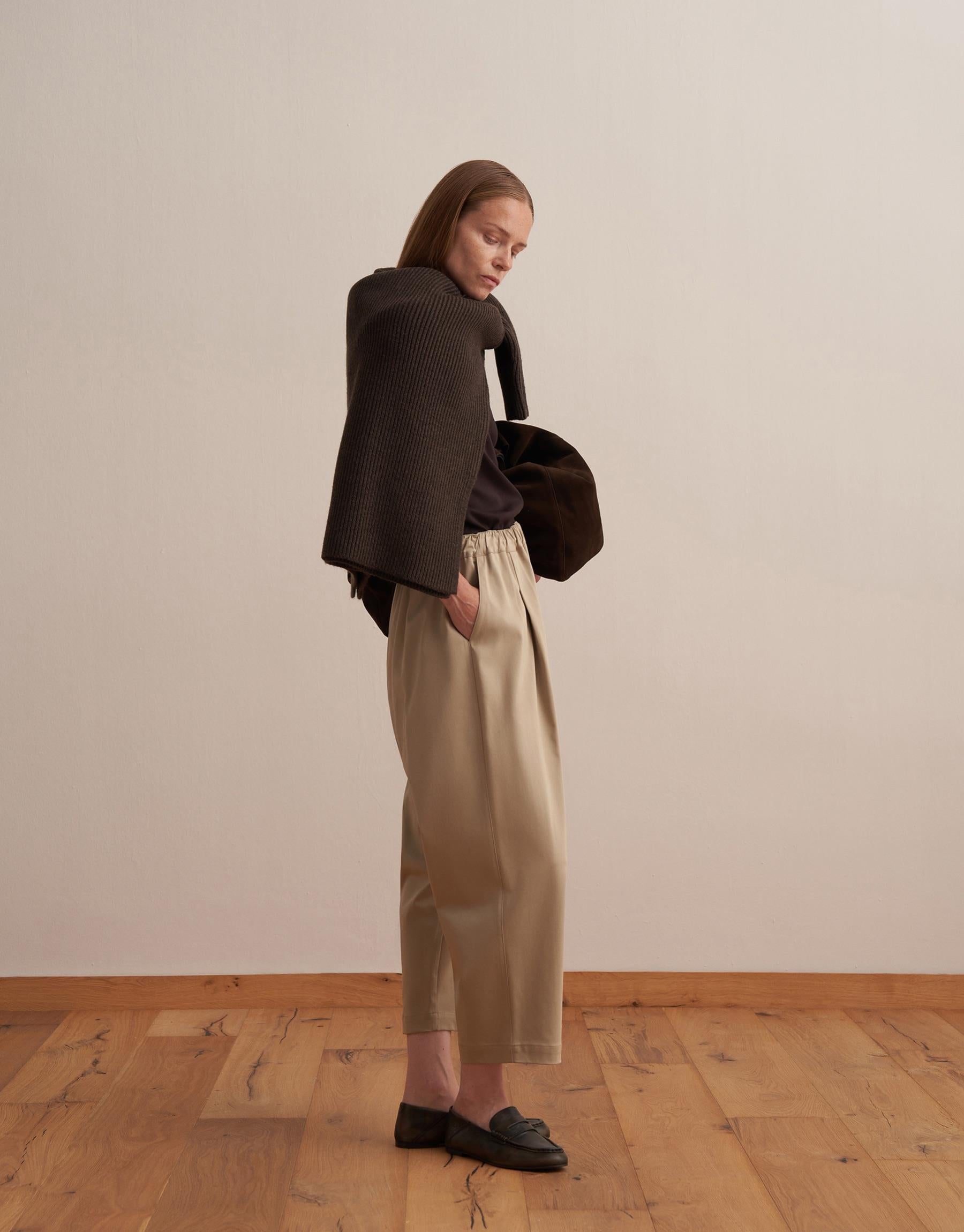 Pleated Pants