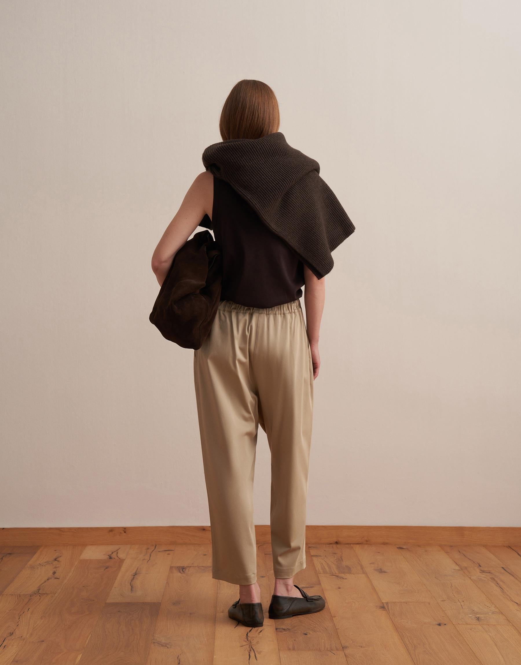 Pleated Pants