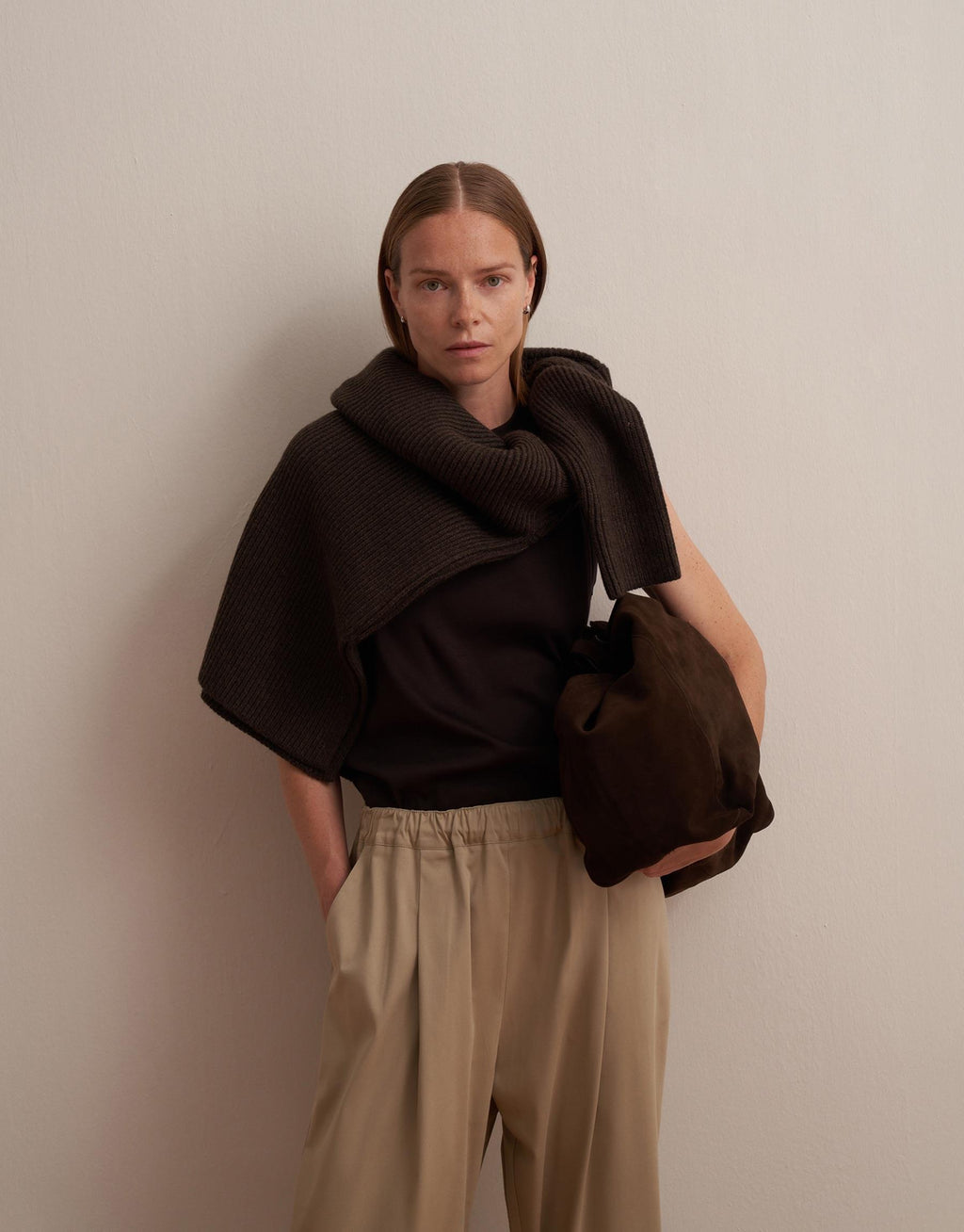 Pleated Pants