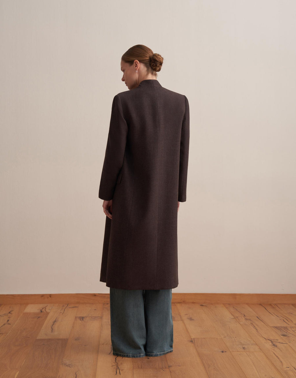 Double-breasted Long Blazer