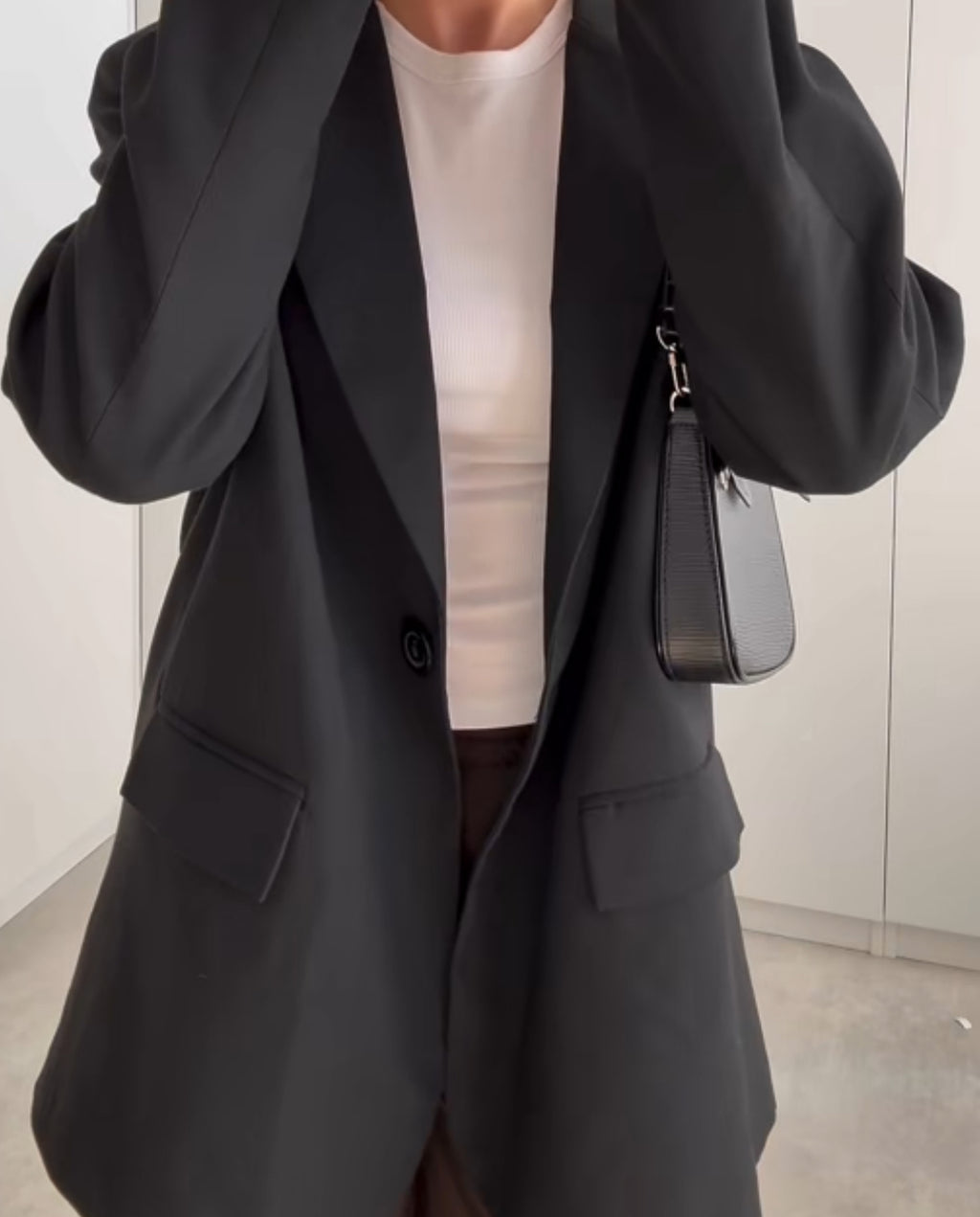 Oversized black Blazer
