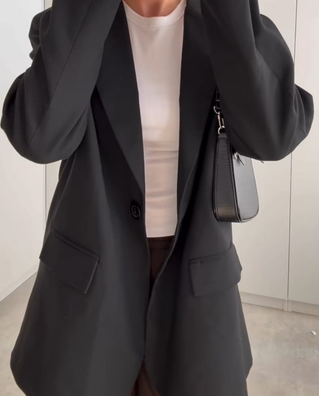 Oversized black Blazer