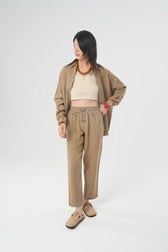 Linen Trouser Toasted Taupe