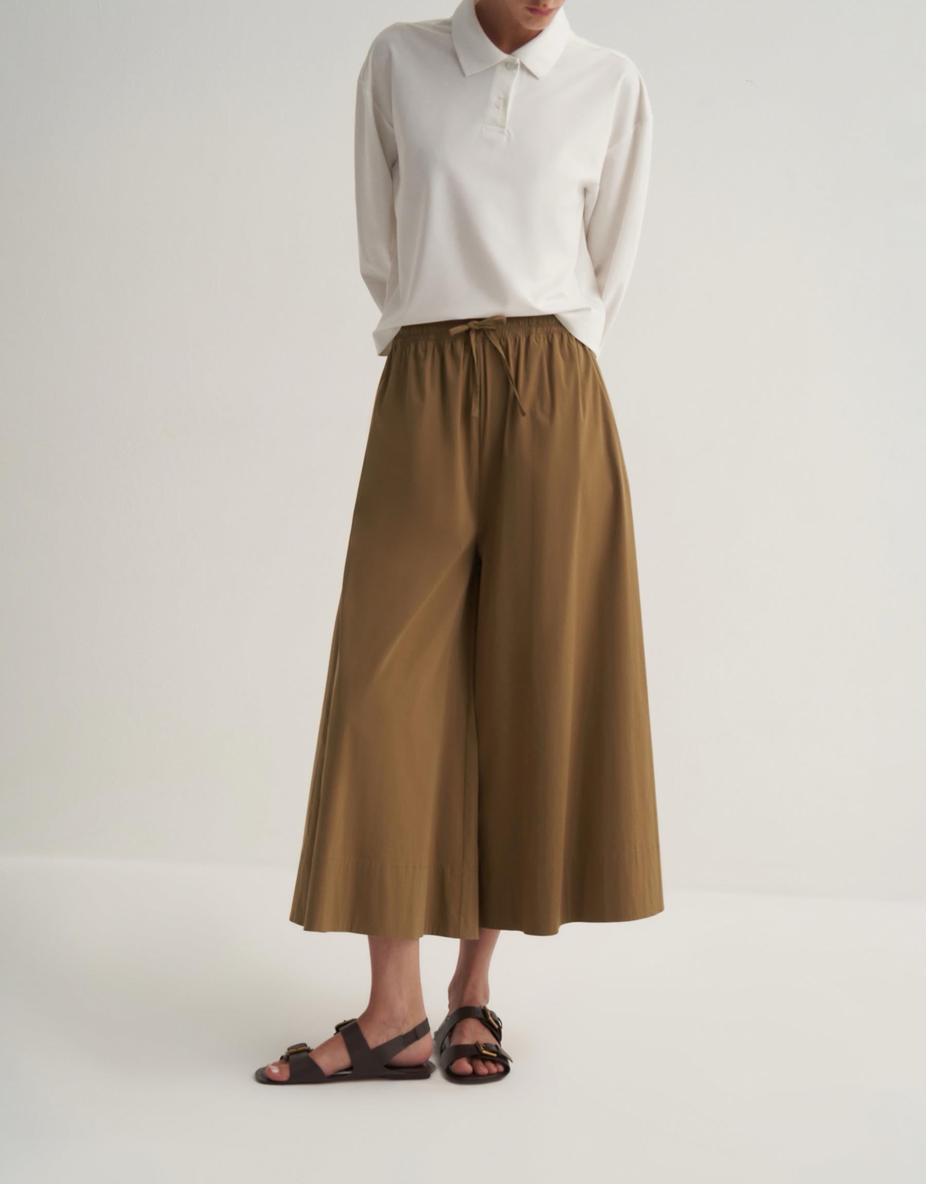 Kkdesign Loose Cut Trousers Olive Green