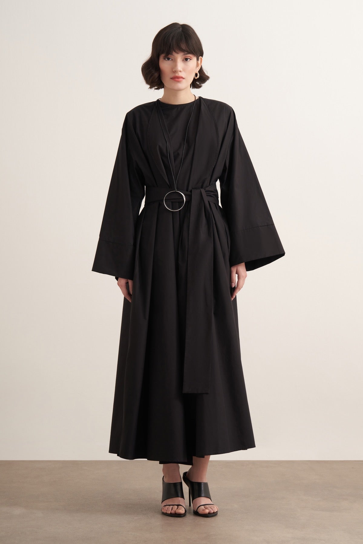 Inessa Premium Kimono Set Black