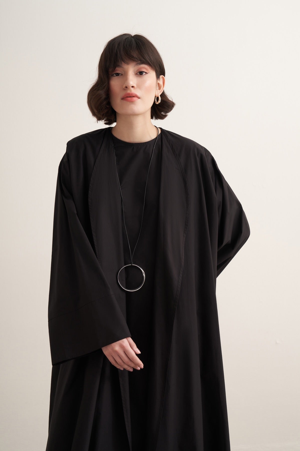 Inessa Premium Kimono Set Black